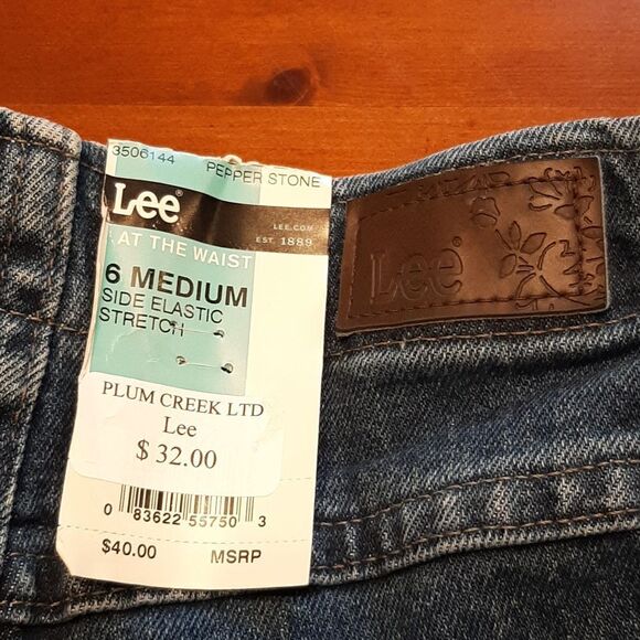 Vintage Lee Pepper Stone Jeans - Picture 4 of 13